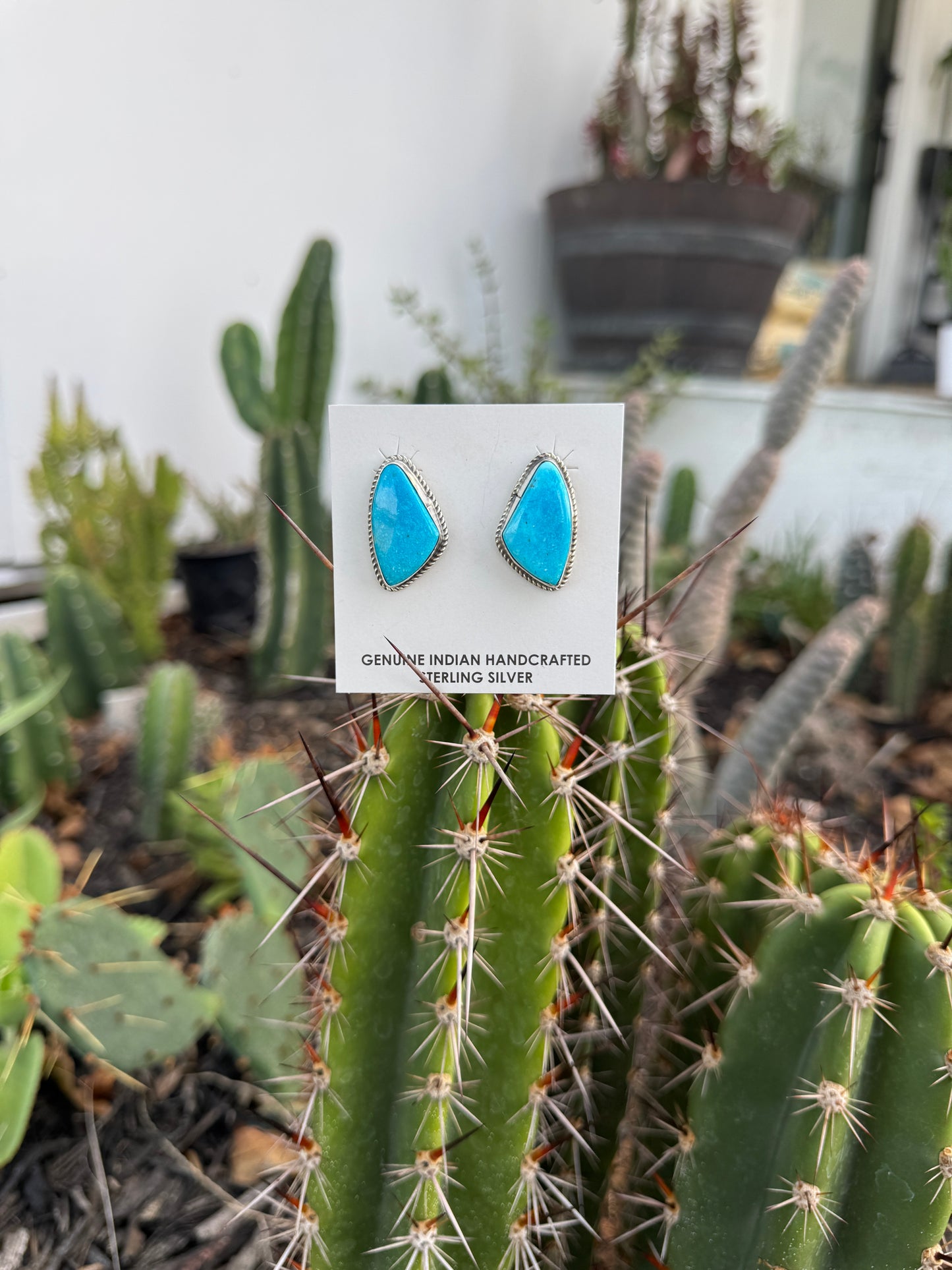 The Riverstone Stud Earrings