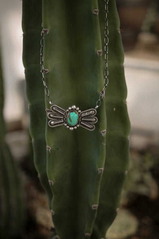 Silver Stampede Necklace
