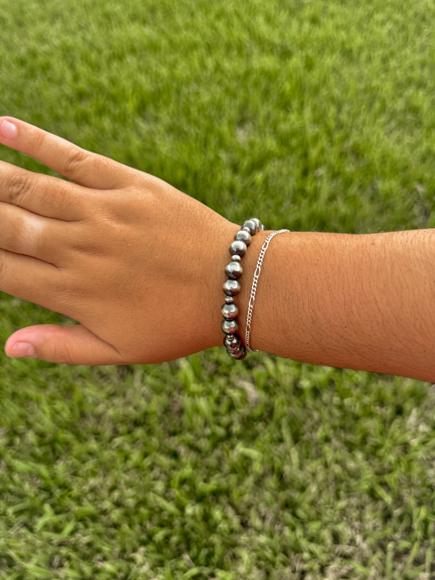 Cowpoke Pearl Stretch Bracelet