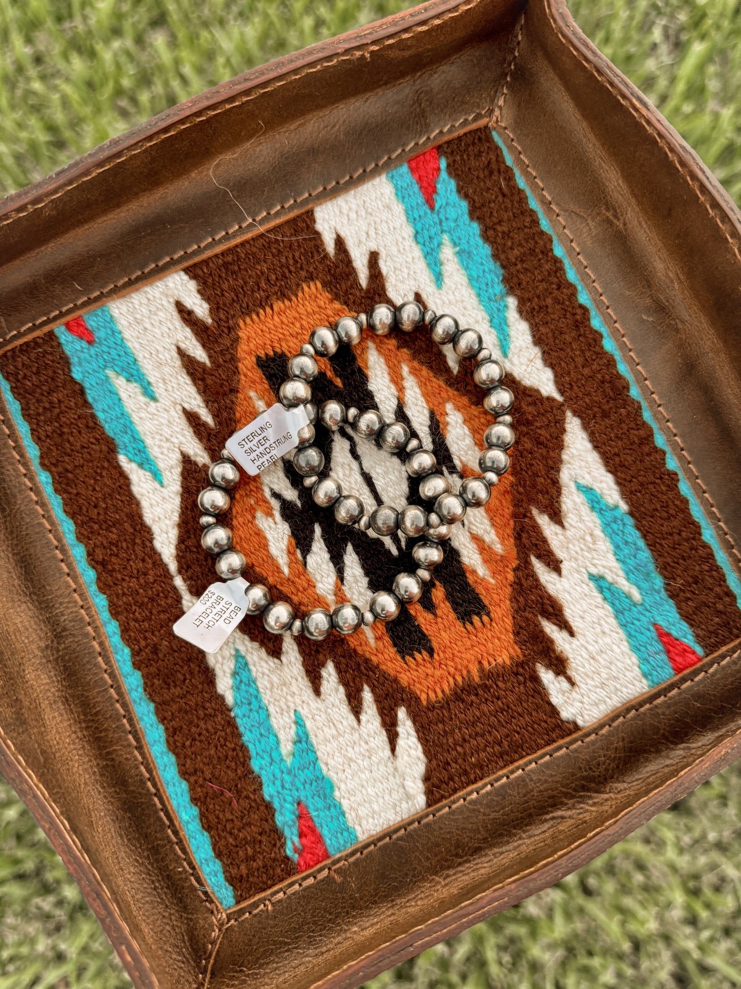 Cowpoke Pearl Stretch Bracelet